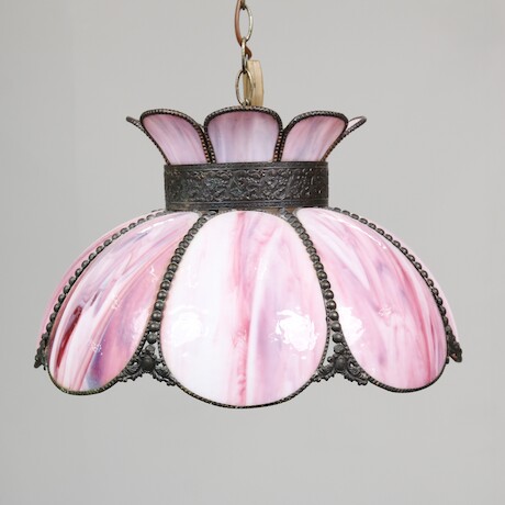 Taklampa Tiffanystil