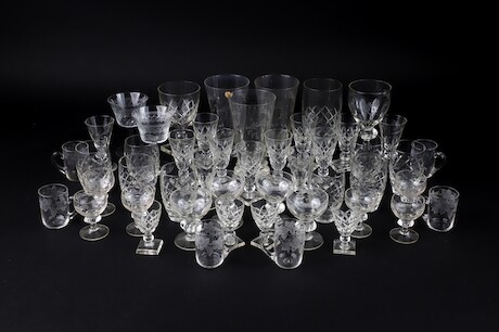 Glasservisdelar