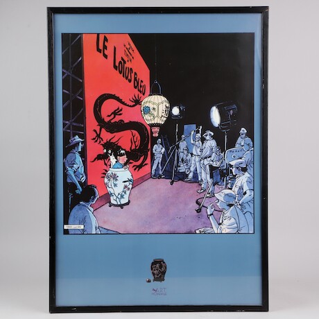 Plansch Tintin