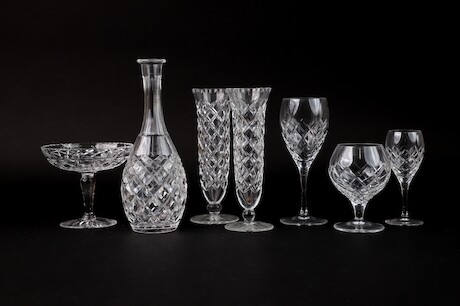 Glasservisdelar