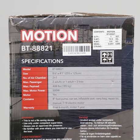 Gummibåt Motion