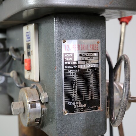 Pelarborrmaskin Testrite