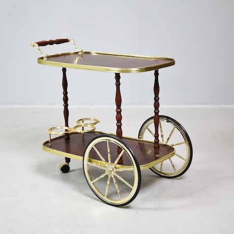 Serveringsvagn Jakarandaimitation