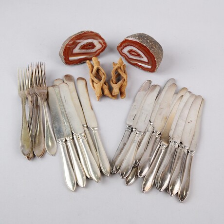 Nysilverbestick Svenskspets