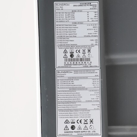 Växelriktare Sungrow