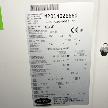 Värmepump Carrier Aqua