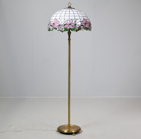 Golvlampa Tiffany-stil