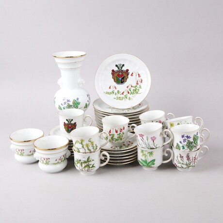 Kaffeservis Fyrklövern Linné