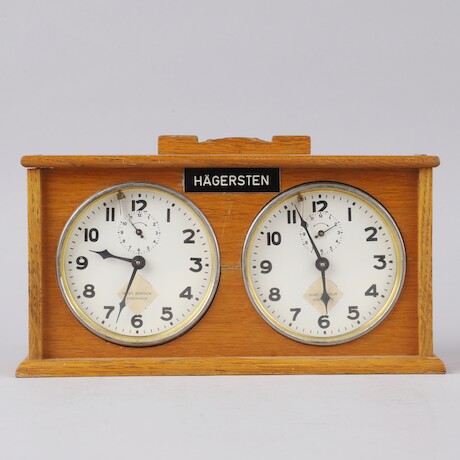 Schackklocka Gustav Nyholm