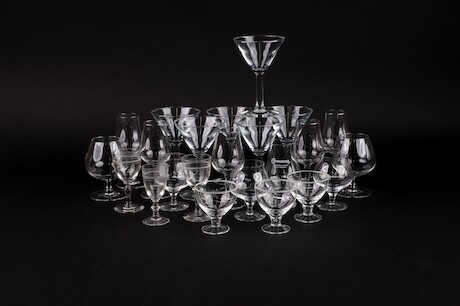 Glasservisdelar