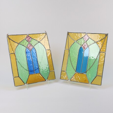 Blyinfattdeglas