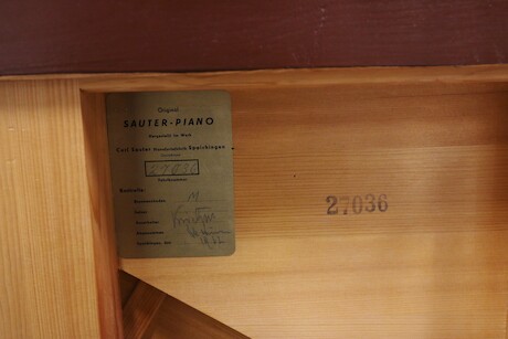 Piano Sauter