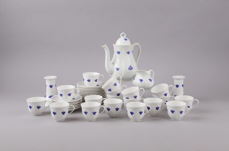 Kaffegods Gustavsberg Blåblom