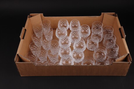 Glasservisdelar