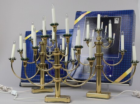 Adventsljusstakar